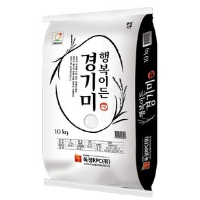 푸드앤픽 행복이든 경기미 10kg 추청 아끼바레, 10kg (1개), 1개