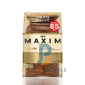 일본 MAXIM 인스턴트 커피 리필 170G 수입 국내 배송 W.A.T.B