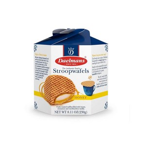 델만스 스트룹와플 허니 Daelmans Stoopwafels Honey, 230g, 1개