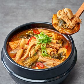 푸짐하고 얼큰한 소내장탕 750g 대용량 4팩 얼큰한 국밥(2세트 구매 시 돌돌이당면 2인 증정), 4개