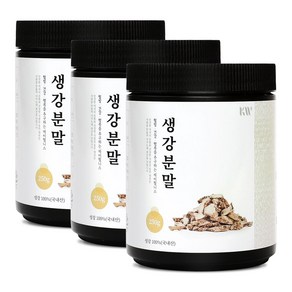 더참된 국내산 생강가루, 3개, 250g