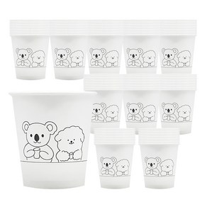 마구와구 국내생산 알라비숑 고평량 종이컵 180ml