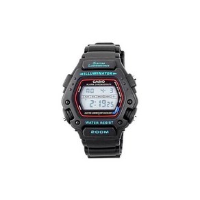 Casio 클래식 디지털 Illuminato 경보 크로노그랩 WR200M DW-290-1VS 남성 시계 [세금포함] [정품] 패션시계 손목시계 명품시계 2233134 176681