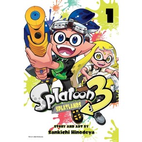 (영문도서) Splatoon 3: Splatlands Vol. 1 Papeback, Viz Media, English, 9781974743544