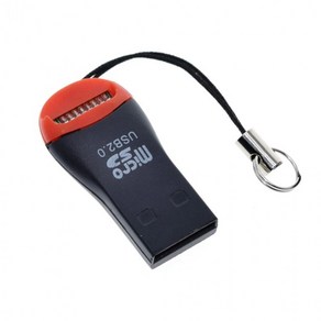 [1+1] USB 마이크로 카드 미니 리더기 2.0 SD, 2개