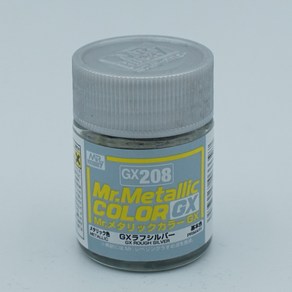 군제 M 하비 GX208 러프 실버 메탈릭 18ml 락카도료, 1개