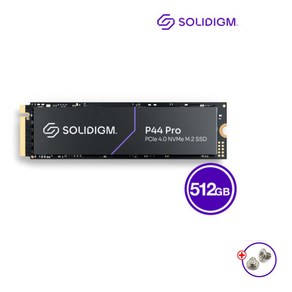 솔리다임 정품판매원 SOLIDIGM P44 Po M.2 NVMe 512GB SSD