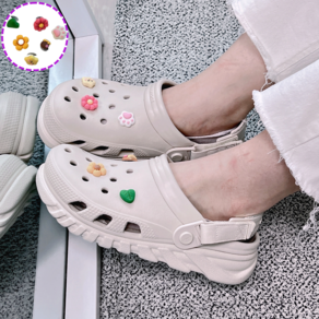 크록스 듀엣맥스 II 클로그 CROCS 슬리퍼 실내화 샌들 / 악세사리