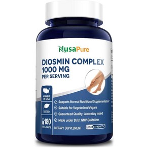 NusaPue 디오스민 콤플렉스 1 000mg 180정, 1개