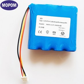 로봇 청소기 배터리 진동 호환(교체) 긴수명 진공 12.8V/1500mAh 10J001026 Moneual RYDIS R750 용, 1개