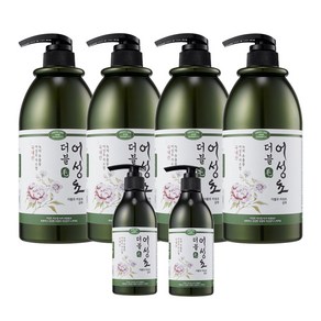 더블모 어성초 샴푸1000g 4개+300g 2개 탈모 두피 지루성두피염 약산성 비듬 각질, 1개