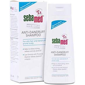 Sebamed Anti Danduff 세바메드 비듬방지 샴푸 6.8floz 200ml, 1개