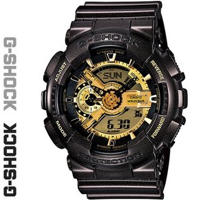 CASIO 지샥 GA-110BR-5A 빅페이스 흑금2 게리쉬 골드