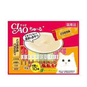 챠오츄르 고양이 간식, 닭가슴살 버라이어티, 560g, 1개