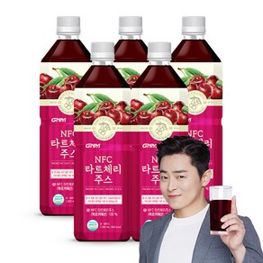 GNM 물 넣지 않은 NFC 타트체리 주스 착즙 원액 1000ml