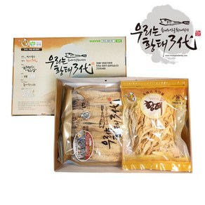 용대리 황태포 5미 특+황태채 200g 선물세트, 1개