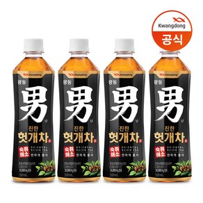 광동 헛개차 페트음료 500ml×20 개입, 500ml, 20개