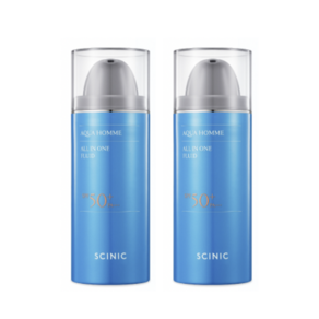 싸이닉 아쿠아 옴므 올인원 플루이드 SPF50+ PA+++, 100ml, 2개