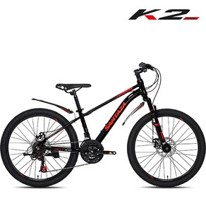 케이투바이크 MTB 자전거 레이브2.1D 24인치 초등학생 원터치 21단 디스크브레이크, 1개, 156cm, 레이브2.1D 24인치 민트 미조립