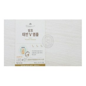 웰빙라이프 발효 태반 V 앰플 20mlx30병/월분, 20ml, 30개