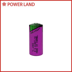 [PLC/열량계 배터리] 타디란 TADIRAN TL-5955 2/3AA사이즈 3.6V 1650mAh(SL-761 호환)