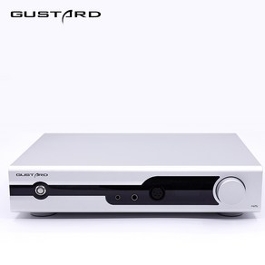 Gustad H26구스타드 H26 풀 밸런스드 디스크리트 클래스 A 앰프 2 게인 리모컨 헤드폰 앰프, Silve