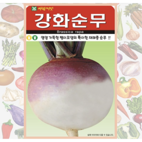 육질이 부드러운 강화순무 씨앗(2000립)(A0250), 1개