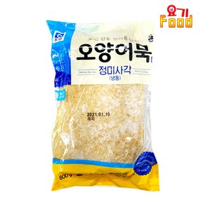 [요기푸드] 정미 사각어묵 800g, 3개