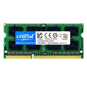 SODIMM 노트북 램 DDR3 4GB 8GB 1066mhz 1333mhz 1600Mhz 1866Mhz PC3L 10600S 12800S DDR3L 204 핀, 6) DDR3L 8GB 1066MHZ, 1개