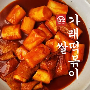 가래떡볶이(2인 쌀떡볶이 밀키트) 620g 만수동떡볶이 만떡, 1개