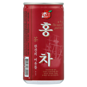 참맑은 홍차 음료 업소용 175ML 90캔, 90개