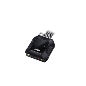 ATEN CS22H 2-포트 USB 4K HDMI 케이블 KVM 스위치