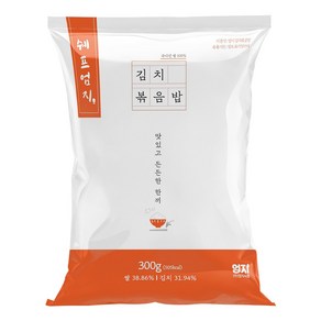 엄지 참치김치 볶음밥, 25개, 300g