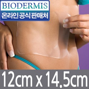 바이오더미스 에피덤 12cmx14.5cm/에피덤내추럴 12cmx14.5cm 흉터밴드+전용안전가위 증정(당일발송), 에피덤(투명)12cmx14.5cm, 1개