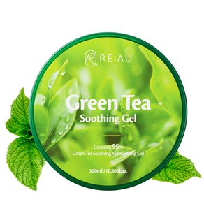 리아유 모이스춰 바디 진정 쿨링 보습 수딩젤 알로에 비타민C 그린티 95% RE:AU Soothing Gel Aloe Vitamin C Green tea