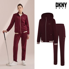 [DKNY GOLF] 윈드컷 저지 상하의 셋업 여성 3컬러 택1