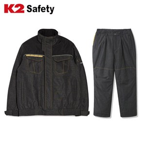 K2 Safety 패딩작업복 21JK-F171R LB2-F371 세트