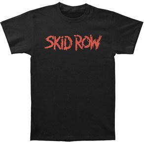 ROCKPANDA Skid Row Red Logo 반팔티