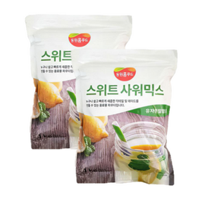 동원홈푸드 스위트 사워믹스1kg 10개 1박스 유자분말함유 에이드 음료용파우더, 1kg