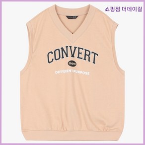 더데이걸 특가세일50%@@ 면조끼@@ 데일리로 입는 루즈핏@@ 박시핏 조끼 TGVK22801