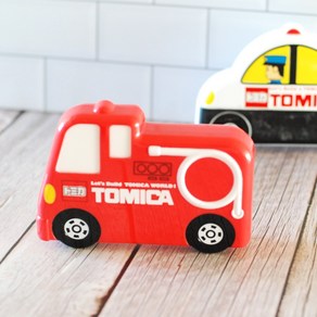 일본 토미카 TOMICA 런치박스 어린이도시락 자동차 캐릭터도시락통, 경찰차, 1개