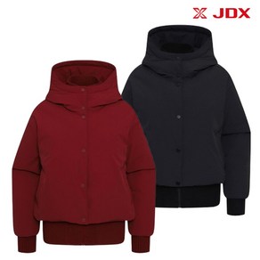 [제이디엑스] JDX 골프 겨울 신상할인 여성 안사시 니트 다운 패딩 점퍼 X2WDU8142