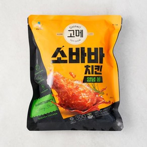 CJ 고메 소바바치킨 양념 봉 300g, 1세트