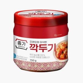 [종가] 종가 깍두기 750g, 1개