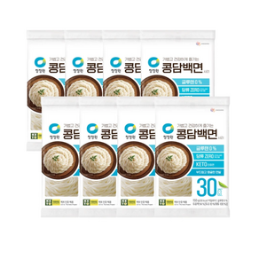 청정원 콩담백면 150g x 8개