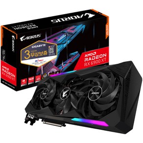 GIGABYTE AORUS 라데온 RX 6900 XT Maste D6 16GB 그래픽카드 피씨디렉트