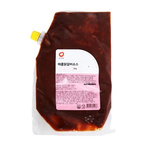 소스공방 냉장 매콤닭갈비소스 2kg, 1개, 본상품선택