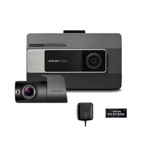 아이나비 전후방 QHD FHD 2채널 블랙박스 VX1000, 128GB, 2채널블랙박스+출장장착권+GPS