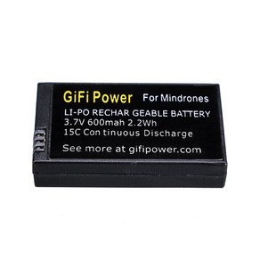 3.7V 600mAh 15c 패럿 미니 소형 드론용 교체 리포 배터리 맘보 점프 스모 및 롤링 스파이더 3.7v 드론, 1개