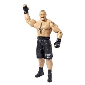 Mattel WWE 프로레슬링 피규어 브록 레스너, 1개